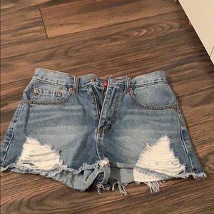 Jean shorts